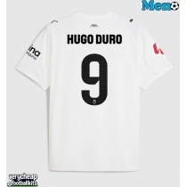 Valencia Hugo Duro #9 Replica Home Shirt 2025-26 Short Sleeve